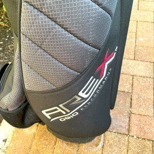 Ogio Cart Bag With Rain Cover and Club dividers .